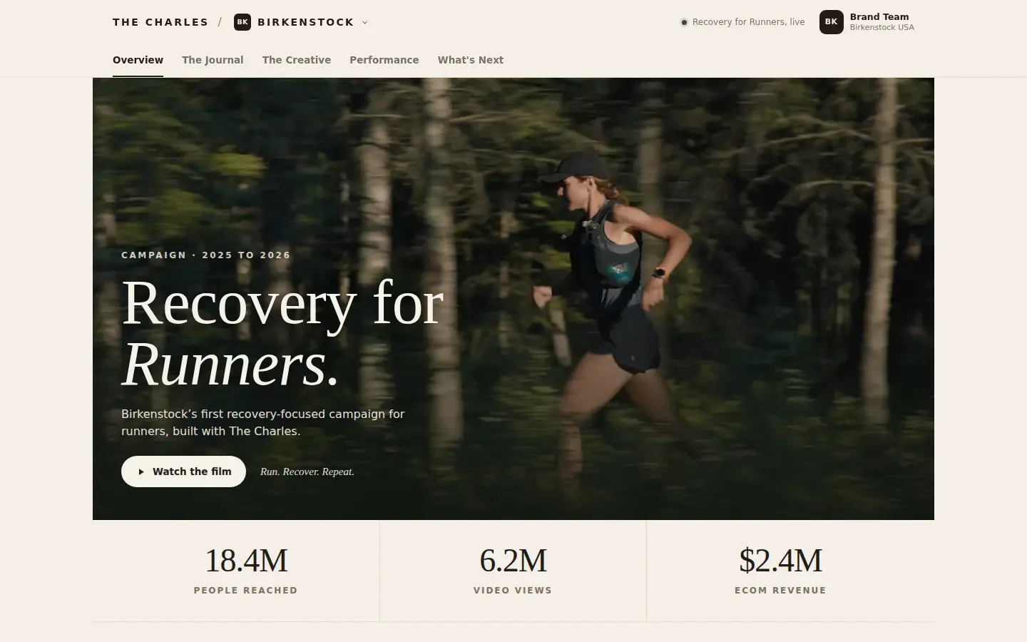 Birkenstock campaign portal